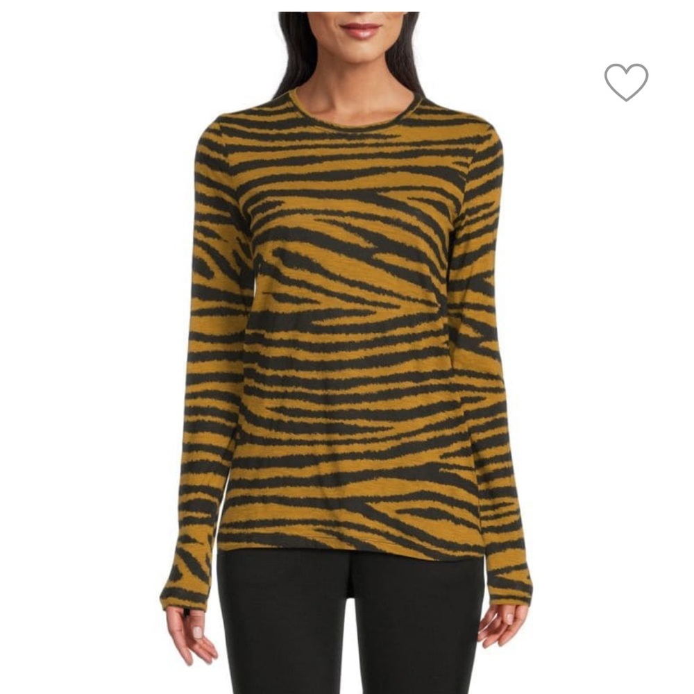 Stylish Black and Brown Women's Top
